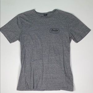 Brixton heathered grey men’s top